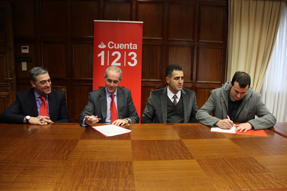 Renovaci&oacute;n del patrocinio con Banco Santander